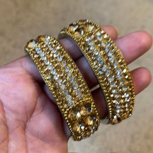 Indian crystal fashion bangles